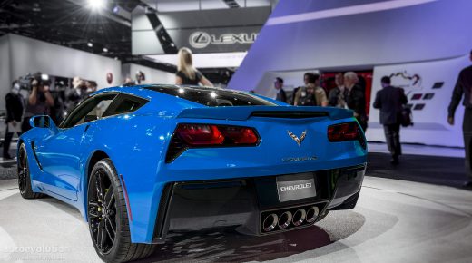 Corvette C7 Stingray Blue HD Desktop Wallpaper
