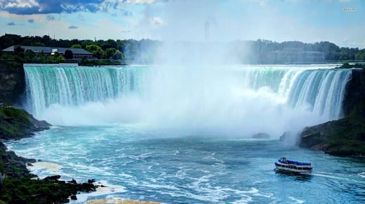 Niagara Waterfall Landscape Canada