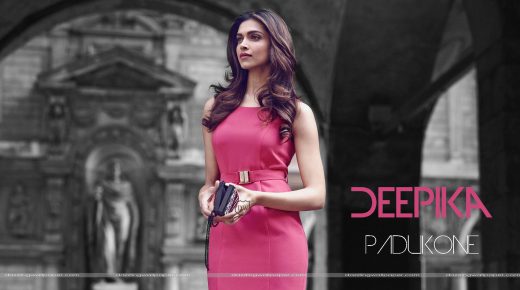 Deepika Padukone in Pink Dress Wallpaper HD for Desktop Widescreen Download Free