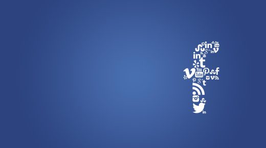 Facebook Logo with Social Share Icons Wallpaper HD for Desktop Widescreen Wallpaper Download Free