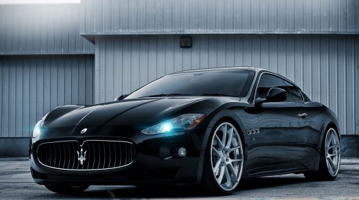 2014 Maserati GT Black Car HD Wallpaper Backgrounds for mobile