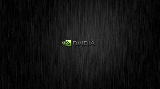 Nvidia Logo Black HD Desktop Wallpaper