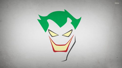 The Joker Minimalist Art HD Desktop Wallpaper