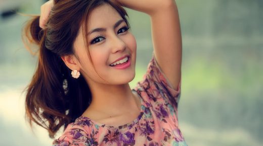 Asian Beautiful Girl HD Desktop Wallpaper Widescreen